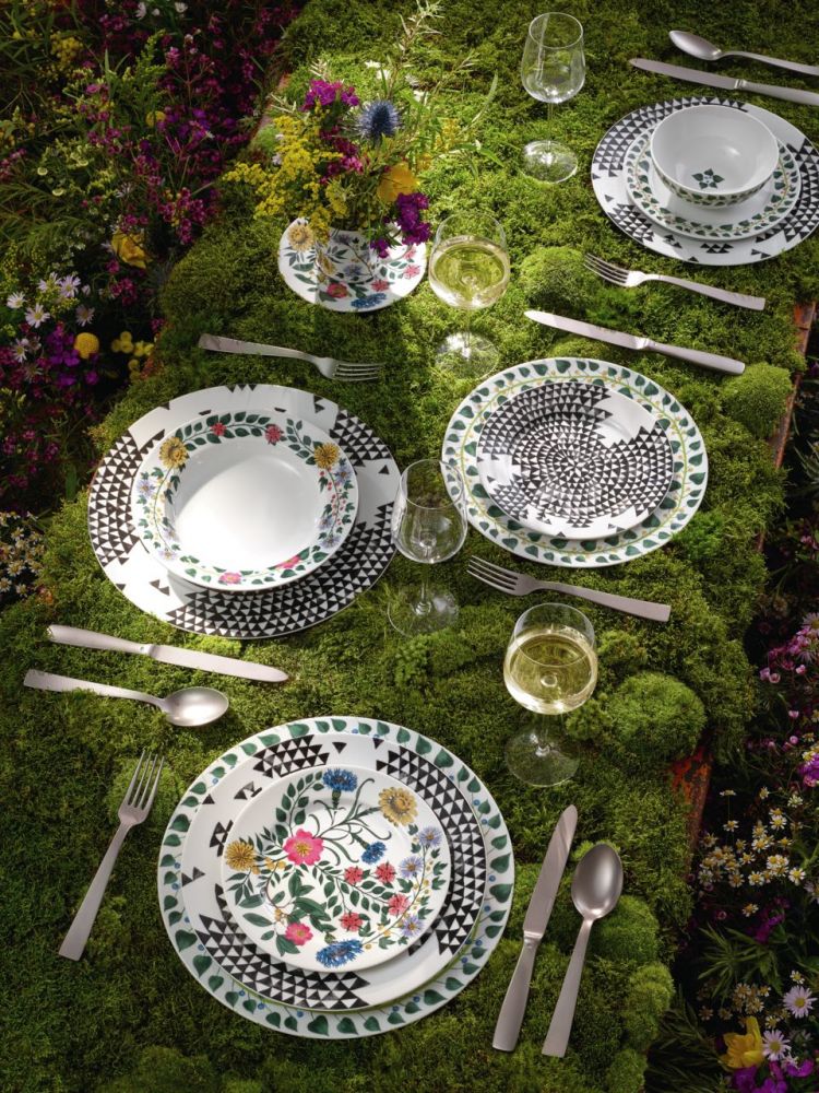 Тарелка    десертная 23 см., глубокая Rosenthal  Magic Garden арт.10650-426313-10123