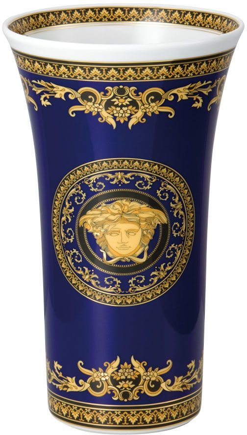 Ваза 26 см., Versace MEDUSA BLAU арт. 14091-409620-26026