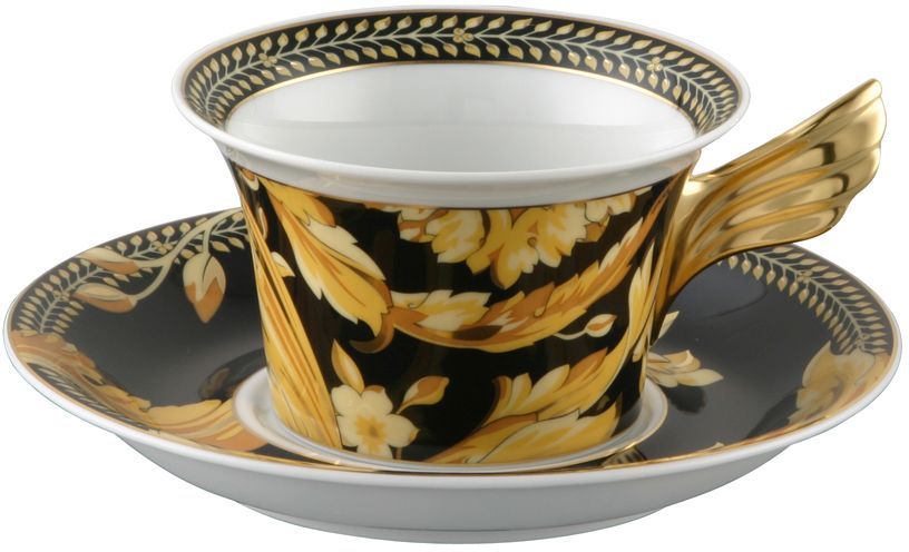 Чашка с блюдцем 200 мл., Versace VANITY арт. 19300-403608-14640