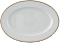 Блюдо овальное 34 см.,  Versace MEANDRE D'OR арт. 19310-409950-12734