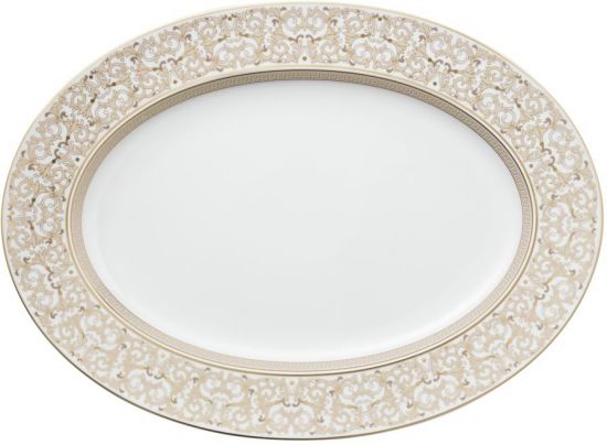 Блюдо овальное 40 см.,  Versace MEDUSA GALA арт. 19325-403635-12740