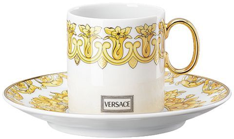 Чашка с блюдцем для эспрессо, 90 мл., Versace MEDUSA RHAPSODY арт. 19335-403670-14715