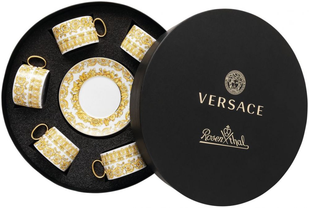 Набор чашек с блюдцами  6 шт 200 мл., Versace MEDUSA RHAPSODY арт. 19335-403670-29253