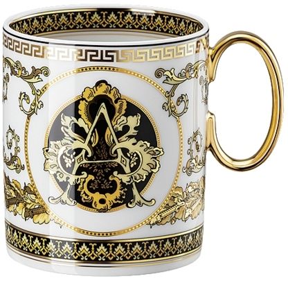 Кружка 350 мл., Versace VIRTUS ALPHABET арт. 19335-403731-15505