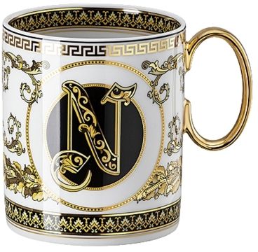 Кружка 350 мл., Versace VIRTUS ALPHABET арт. 19335-403744-15505