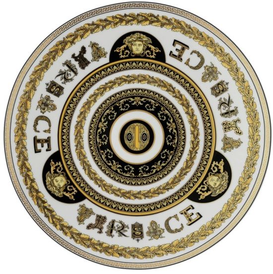 Тарелка подстановочная 33 см., Versace VIRTUS ALPHABET арт. 19335-403745-10263