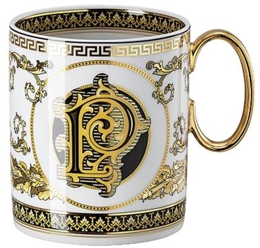 Кружка 350 мл., Versace VIRTUS ALPHABET арт. 19335-403746-15505