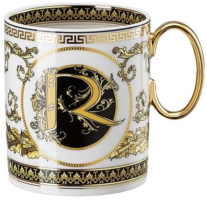 Кружка 350 мл., Versace VIRTUS ALPHABET арт. 19335-403748-15505