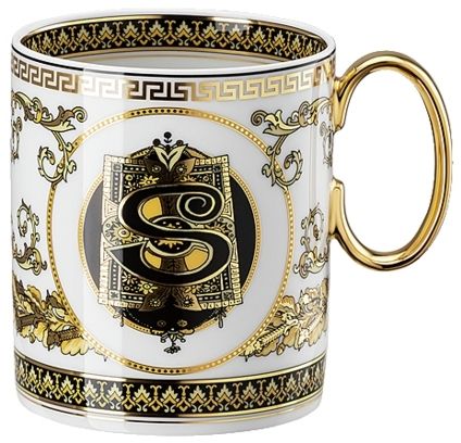 Кружка 350 мл., Versace VIRTUS ALPHABET арт. 19335-403749-15505