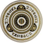 Тарелка подстановочная 33 см., Versace VIRTUS ALPHABET арт. 19335-403751-10263
