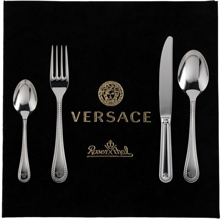 Набор столовых приборо 24 пр. Versace CUTLERY GRECA STEEL арт. 69178-130955-75081